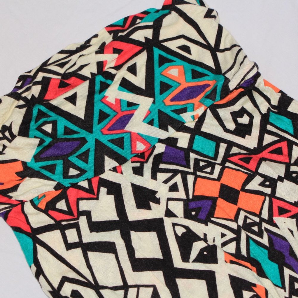 Final Touch Color-Block Aztec Maxi Skirt - image 3